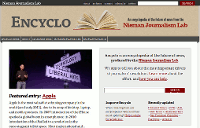 Homepage von Encyclo
Screenshot